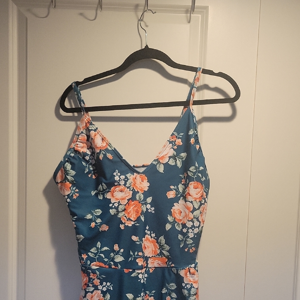 Floral One Piece Swimsuit - Picture 2 of 6